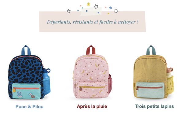 Cartable pour la rentrée scolaire 2025